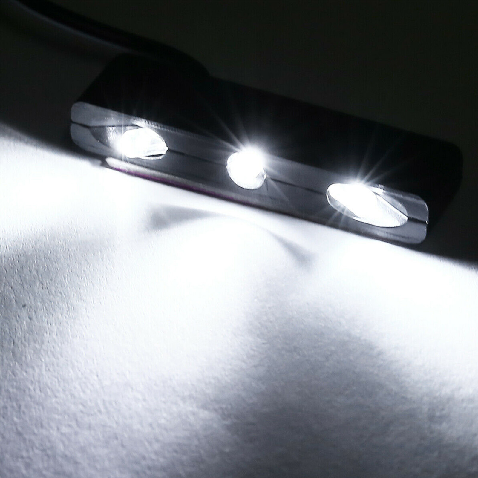 2xUniversal LED Motorcycle Number Plate Light Car Motorbike Quad Bike