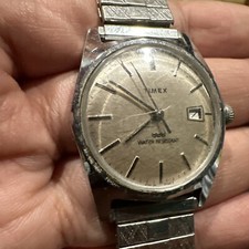 Working Vintage Timex Manual Wind Unisex watc...