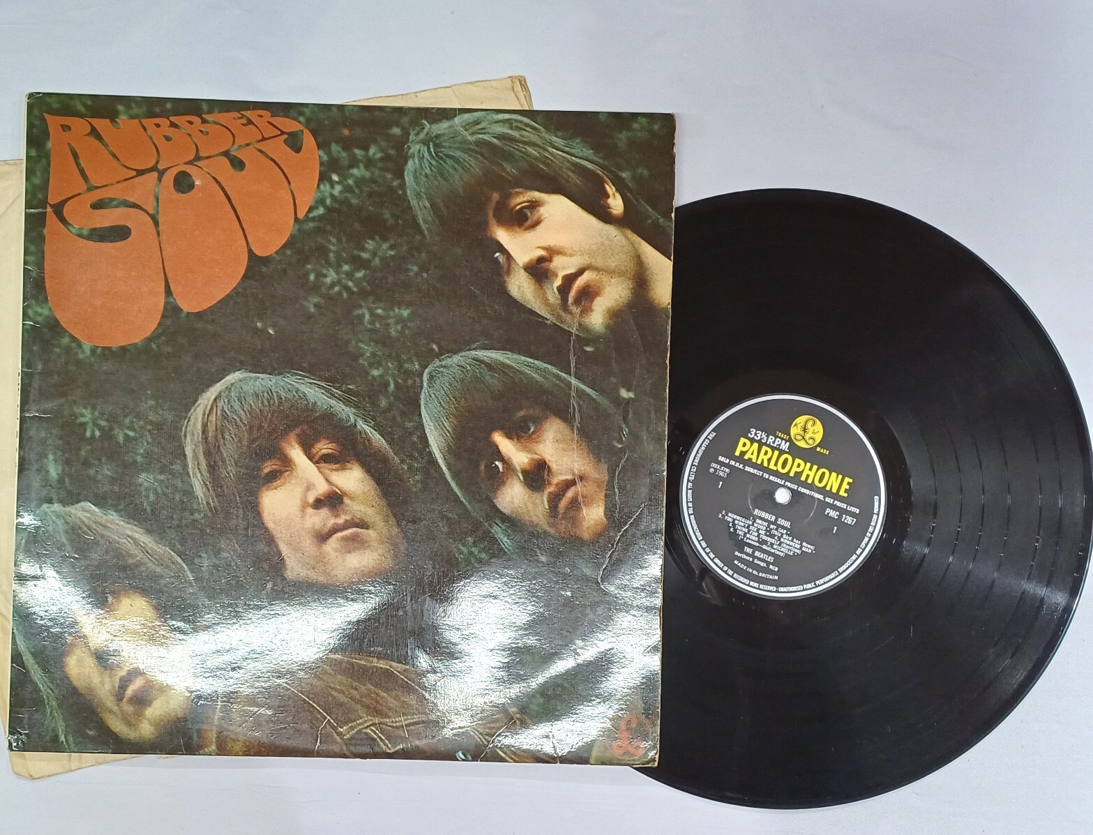 The Beatles Rubber Soul Loud Cut Vinyl LP. Mono PMC1267 1/1 Matrix eBay
