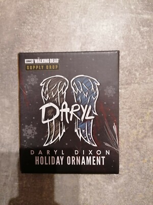 The Walking Dead Supply Drop Box - Daryl Dixon Holiday Ornament