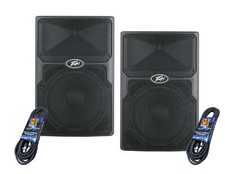 (2) Pvxp15 Dsp 15 Inch Powered Speaker 830w 15" Powered Speaker With 1.4" Compre