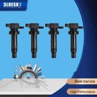 4X Ignition Coil For Hyundai Accent i20 i30 Kia Cerato Rio Soul 1.4L 1.6L 09-16