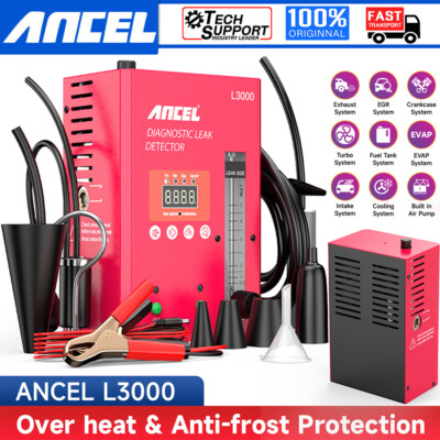 Professional ANCEL Automotive Smoke Machine Leak Detector Steady Temp Control