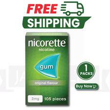 Nicorette Original Gum 2mg 105ct