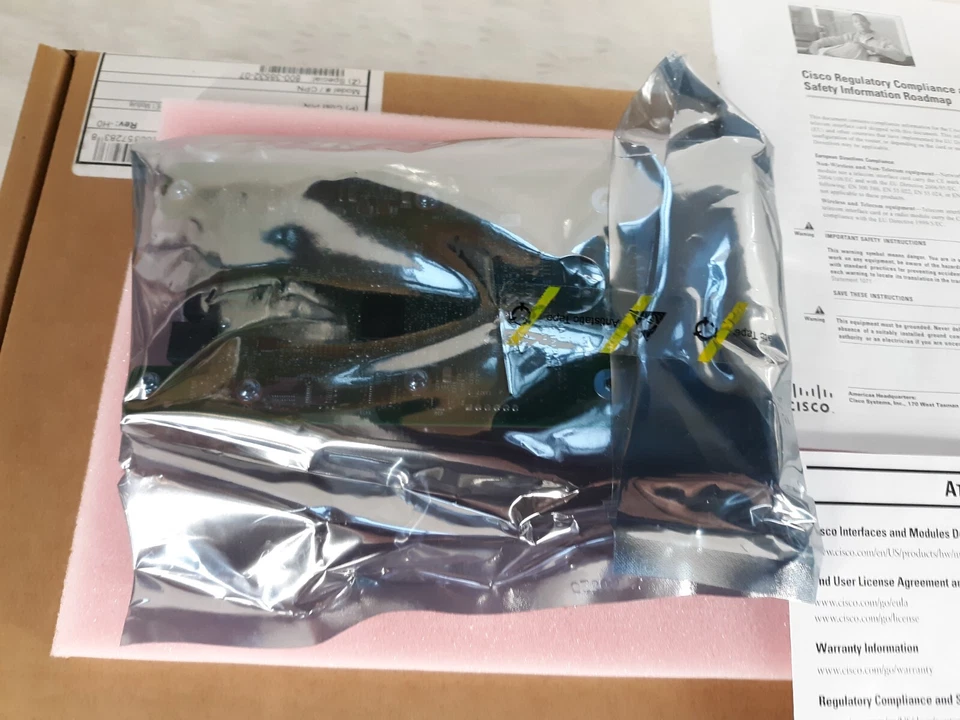 Cisco NIM-1MT-T1/E1 1-Port Multiflex Trunk Voice/Clear-Channel T1/E1 Module*NEW* - Image 4 of 4