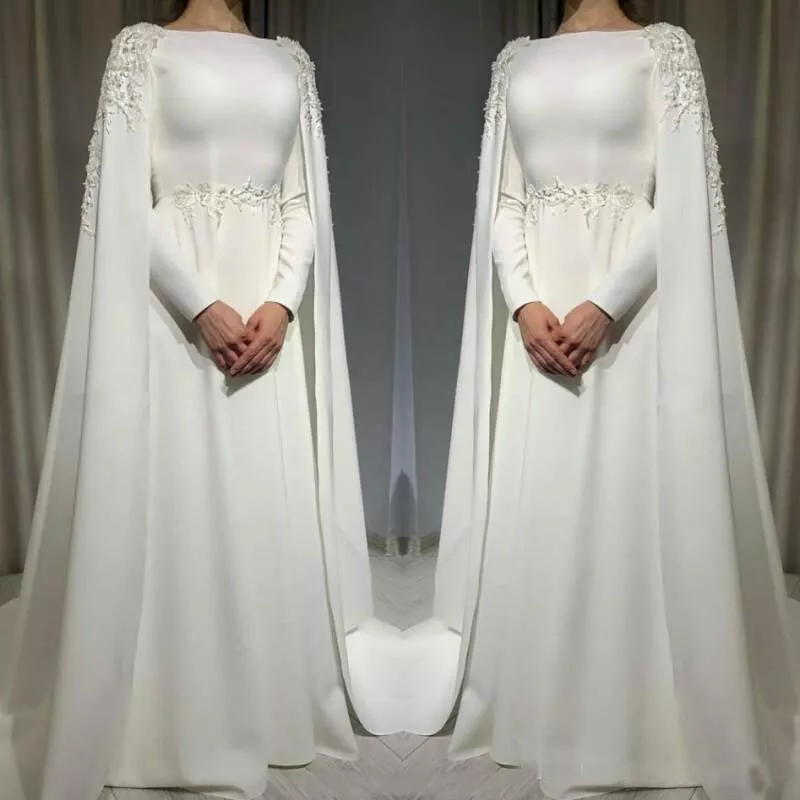 Plus size deals gown with cape