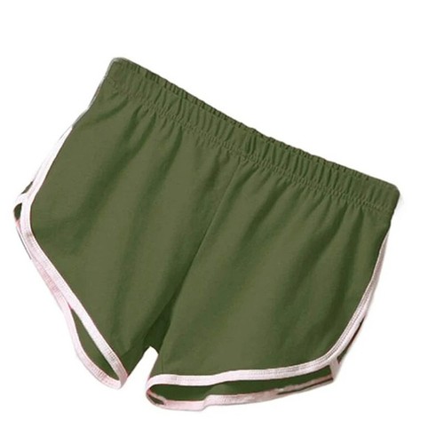 Women Skinny Shorts Casual Lady Elastic Waist Beach Correndo Short Pants - Picture 9 of 14