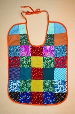 Baby/Toddler Adjustable Quilted Bib, 15" x 11"