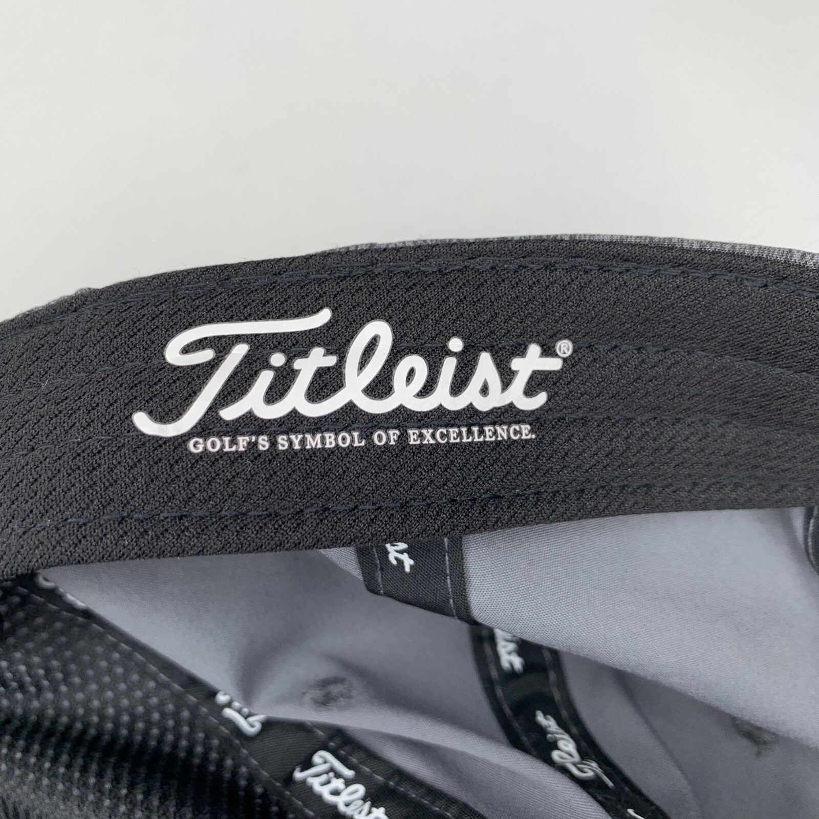 Titleist Women's Golf Hat Heather Gray & Light Blue Adjustable Lightweight Cap