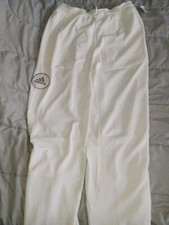 Men's adidas Special Edition No Dye White Performance Pants HS3173 NWT Medium