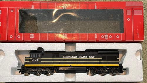 En caja ¡NUEVO! "Locomotora de caja Atlas Seaboard Coast Line HO Train Engine 13"" # 2125" | Zustand: Used