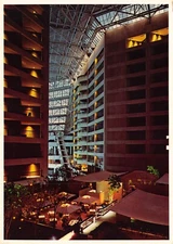 GA~GEORGIA~ATLANTA~FANTASTIC OMNI INTERNATIONAL ATRIUM~JUMBO 5X7