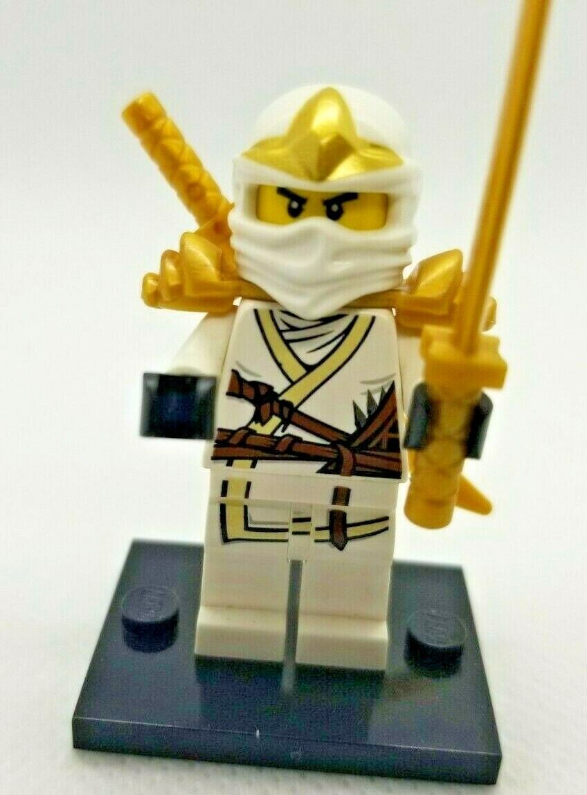 LEGO Ninjago Zane ZX w Armor Minifigure 9445 850632 9449 9440 9554 njo031