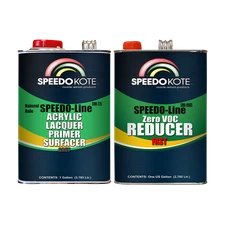 Acrylic Lacquer Primer Gray 2 gallon kit, w/Fast Speed Reducer, SMR-275/0065