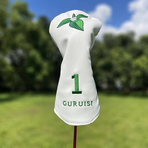 Cubierta de cabeza de madera Master Flower Golf cubierta de cabeza PU conductor calle híbrido cubierta de club - Imagen 10 de 55