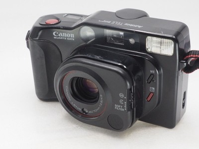 Canon Autoboy Tele Quartz Date Works Ok 7915