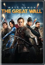 The Great Wall DVD Matt Damon NEW The Great Wall DVD Matt Damon NEW