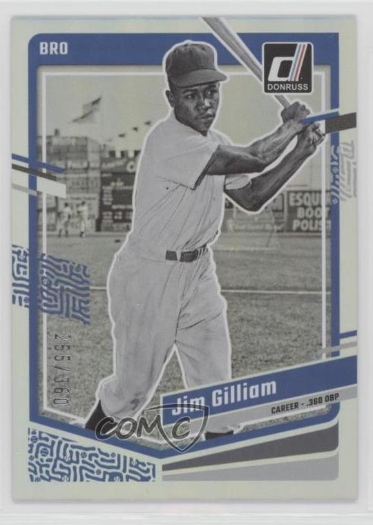 2023 Panini Donruss Career Stat Line 355/360 Jim Gilliam #208 0q1p