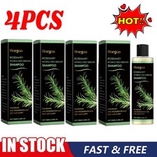 4X Organic-Rosemary Hair Growth Shampoo Unisex Hydrolyzed KeratinShampoo HO T