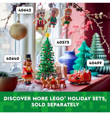 LEGO Christmas Tree Building Set 40573 Gift For Boys Girls 784pcs- New & Sealed - Picture 4 of 14
