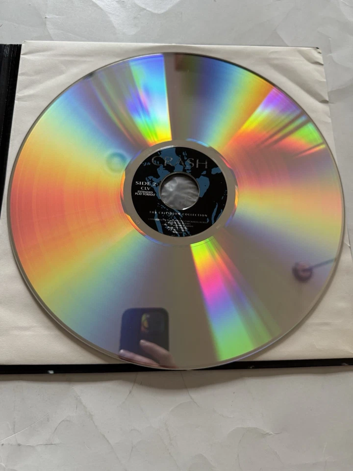 Crash Cronenberg Criterion Laserdisc Very Good - Image 4 of 4