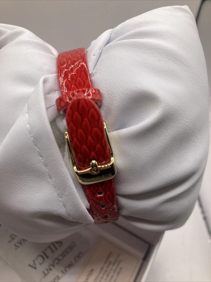 Women's BCBGeneration Gold Tone Red Leather Band BCBG Watch GN51048005 - Image 3 of 4