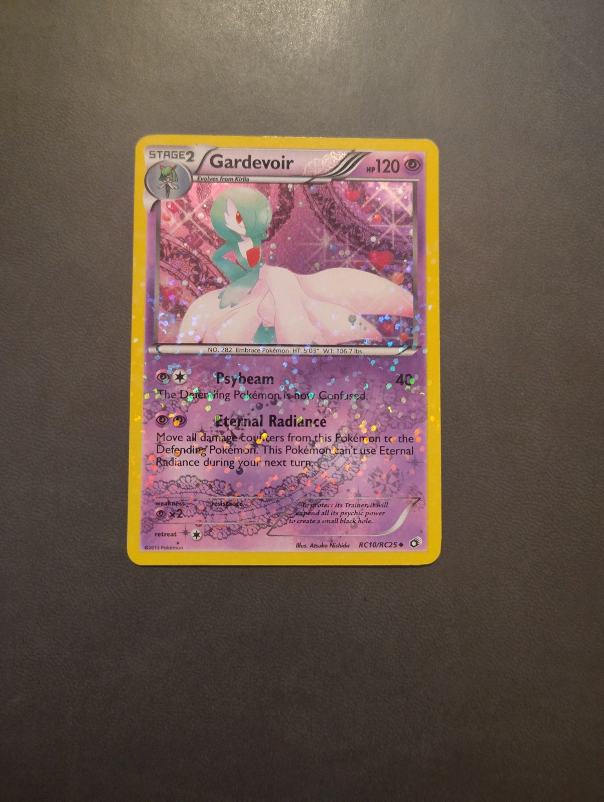 Gardevoir RC10/RC25 Legendary Treasures: Radiant Collection Holo