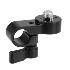 15mm Single Rod Clamp Adapater with 3/8"-16 Mounting Screw for DSLR Camera Cage