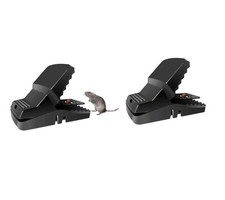2 Pack XXL 21cm Rat Traps That Kill Instantly Big Rodent Trap Catcher Rat Killer