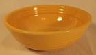 Vintage Bauer Los Angeles Pottery Ringware Yellow #6 Nappy Bowl 6.5" Inner Rings
