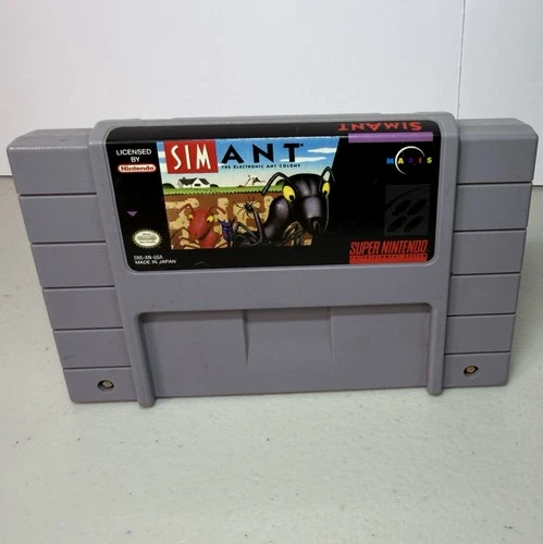 Sim Ant SNES Super Nintendo Cart Only Tested
