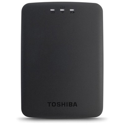 Toshiba Wireless 1TB Portable External HD USB 3.0. Video Music - With Case!