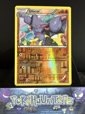 Pokemon Karte Gliscor 37/108 Roaring Skies Reverse Holo Rare L/P