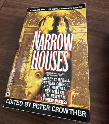 Narrow Houses by Peter Crowther - Paperback - Good Condition