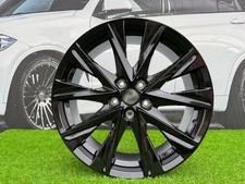 Ruedas 4X R18 pulgadas 5X114.3 estilo Mazda 3 negras brillantes: se adapta a CX-3 CX-5