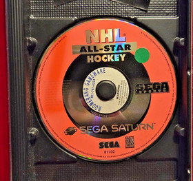 Lot of 4 Sega CD Games ESPN National Hockey Night, NHL All-Star Hockey, NHL 94..