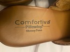 Comfortiva Norene Women's Leather Slide Heeled Sandals Taupe US Sizes 8.5 — photo 5
