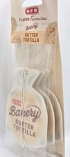 New Pack H-E-B Flavor Favorites Car Air Freshener Butter Tortilla 3-Pack HEB