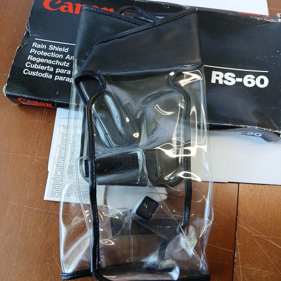 Protector de lluvia Canon Canovision 8 RS-60 original en caja vintage Foto 4 de 4