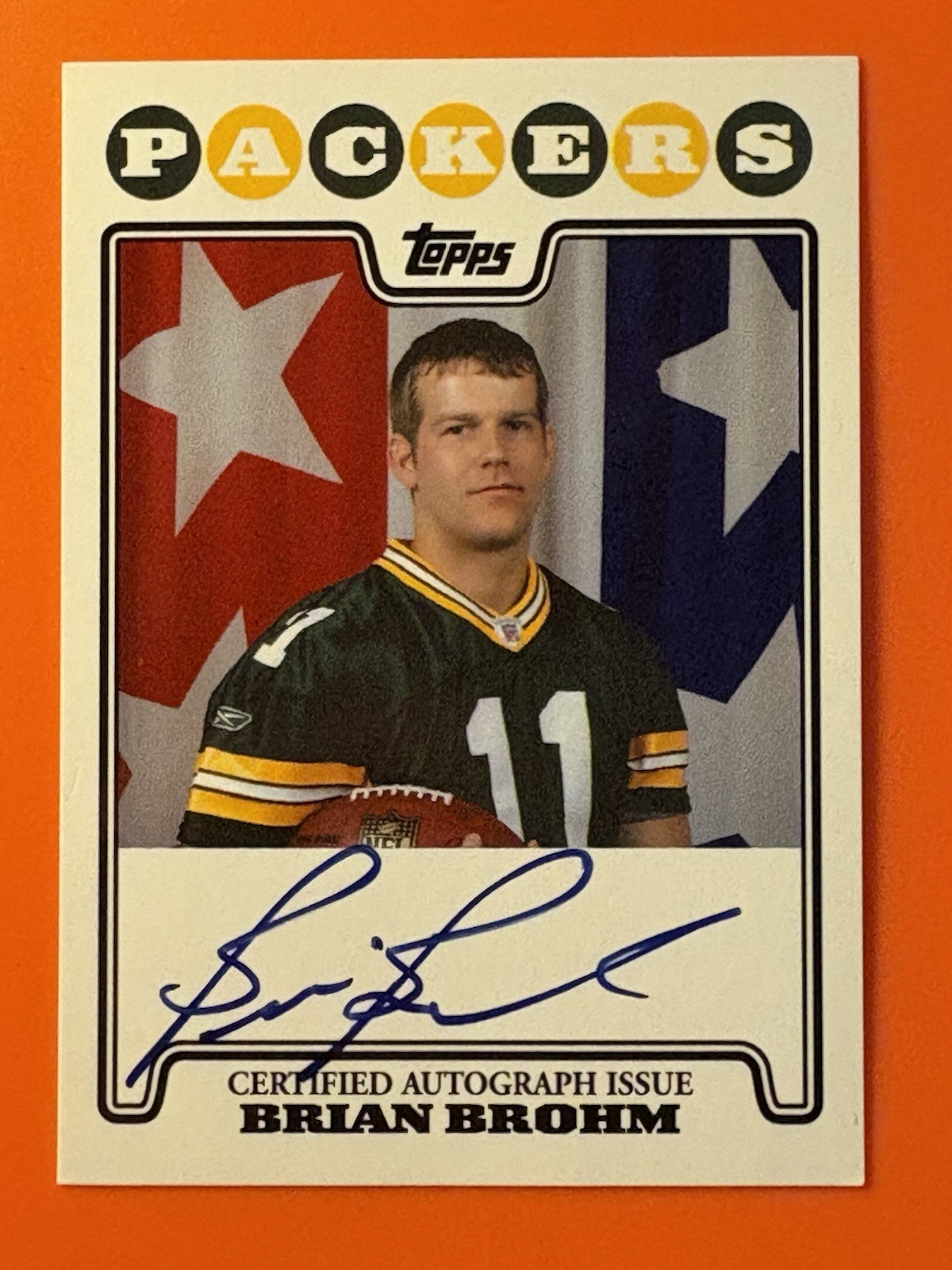 Brian Brohm Topps Rookie Premiere Autograph #RPABB Base