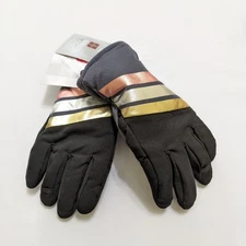 Sz S M small medium new Swiss Tech Foil Girls ski Gloves Waterproof