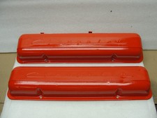 2 1955-58 Chevrolet 283 Chevrolet Script Valve Covers.