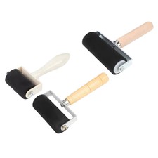 Gummiwalze, Brayer-Pinsel, Druckfarben-Applik...