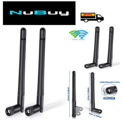 WLAN Antenne Dualband 2 4 5 8 GHz 3dBi MIMO RP SMA Ste