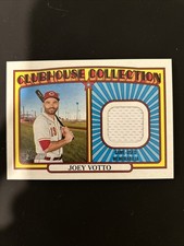2021 Topps Heritage - Clubhouse Collection Relics Joey Votto #CCR-JVO (MEM) Reds