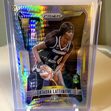 Panini 2026 Prizm WNBA Latasha Lattimore Rookie Hyper Prizm #105 Chicago Sky