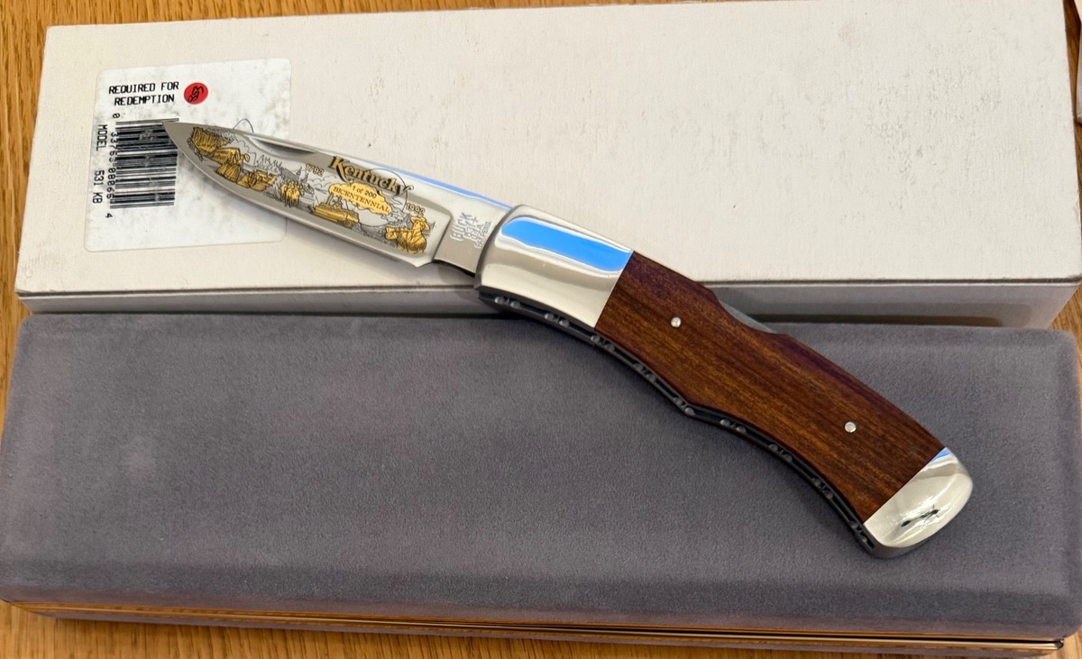 BUCK 531 KENTUCKY BICENTENNIAL KNIFE NEVER USED IN BOX N24 | eBay