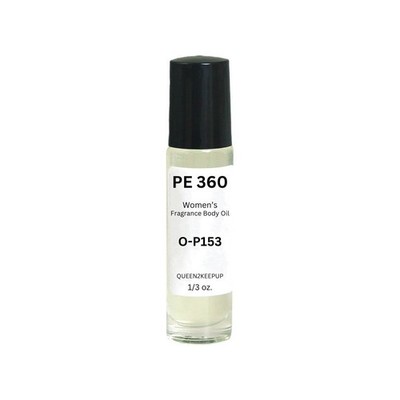 PE 360 (Women) Body Oil 10 ml Fragrance All Natural 1/3 oz Roll-On Scent