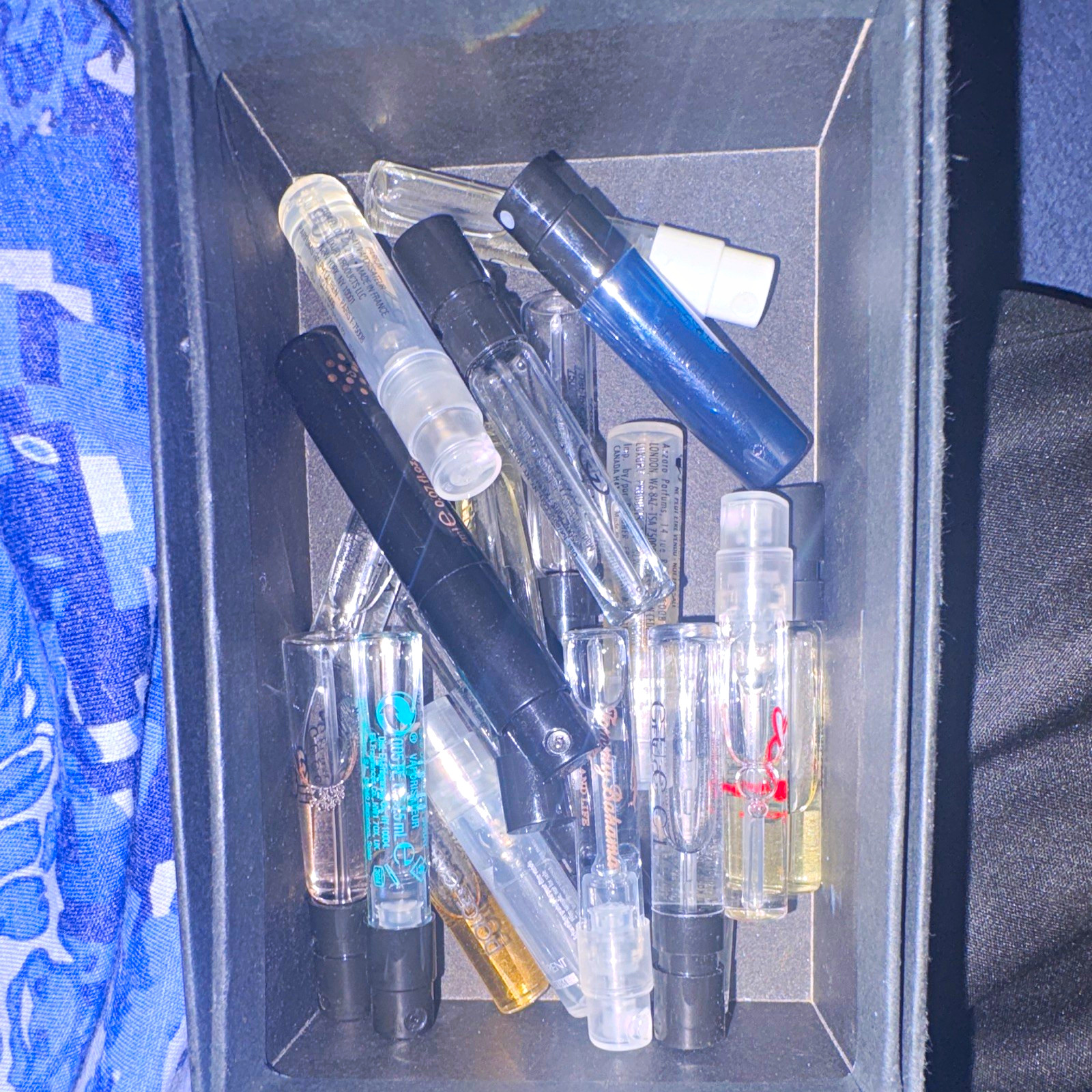 Assorted Assorted Perfume Spray Travel Size Sample Vials & Atomizer Lot