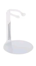 2" Adjustable Doll Stand White Metal Marigold Market New